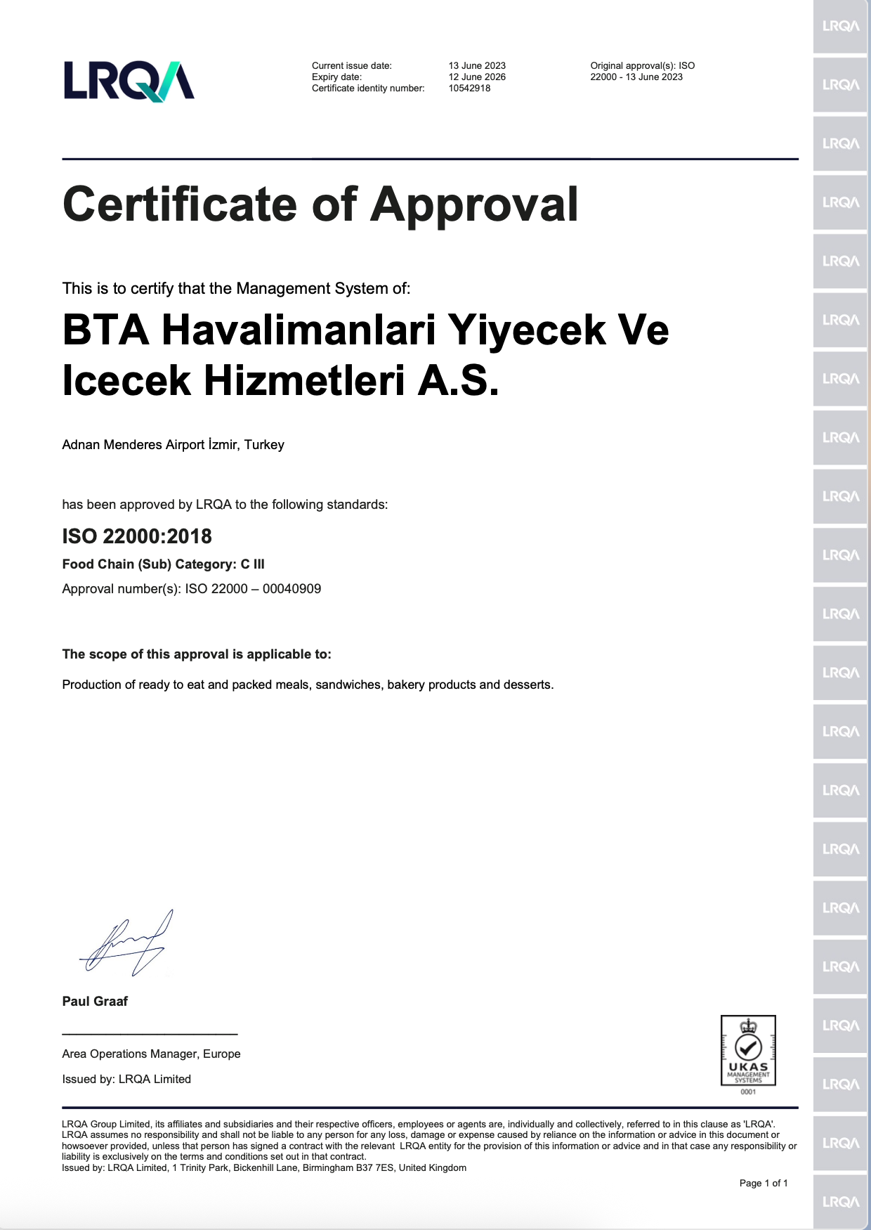 ISO 22000_Izmir