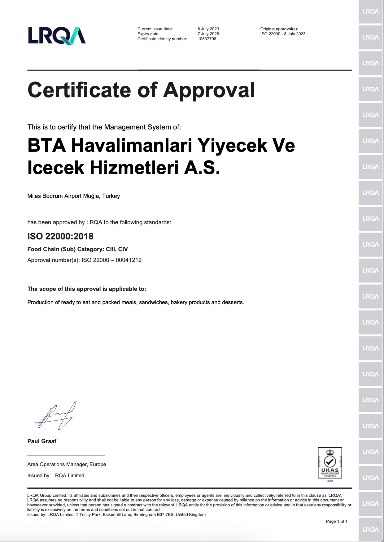 ISO 22000_Bodrum